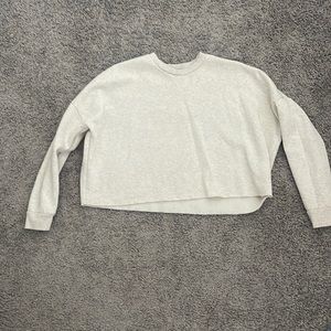 Crop top sweatshirt